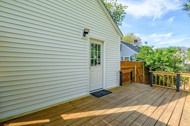 52 Mckinley St, South Portland, ME 04106 - view of deck
