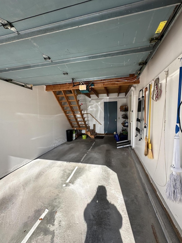 37 Cortland Cir Unit 37, Bangor, ME 04401 - garage with a garage door opener
