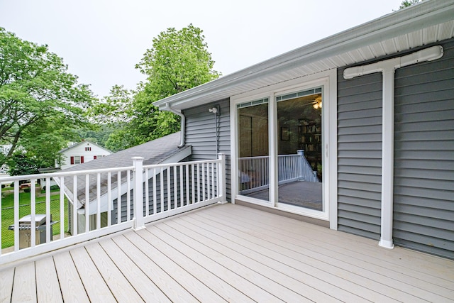 11 Dana Ave, Auburn, ME 04210 - view of deck