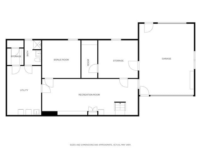11 Dana Ave, Auburn, ME 04210 - view of floor plan / room layout