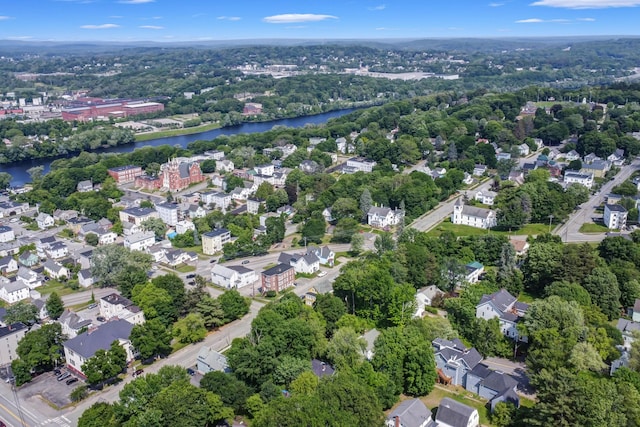 62 Seventh St, Auburn, ME 04210 - aerial view of property's location with a large body of water