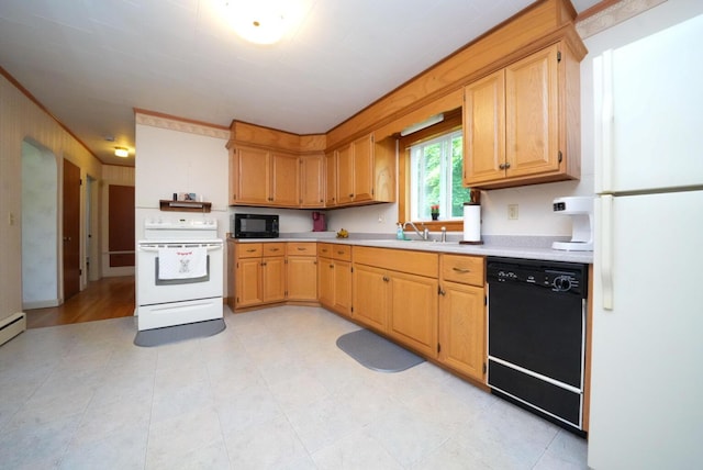 12 Davis Dr, Veazie, ME 04401 - kitchen featuring black appliances and light countertops