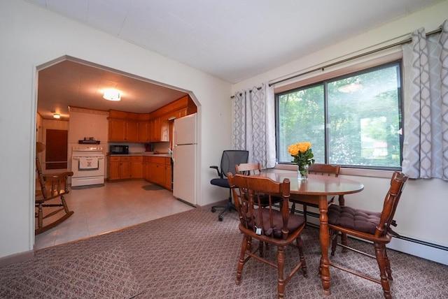 12 Davis Dr, Veazie, ME 04401 - dining area featuring arched walkways
