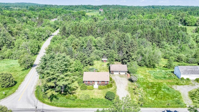 221 Lincolnville Ave, Belfast, ME 04915 - bird's eye view of a forest