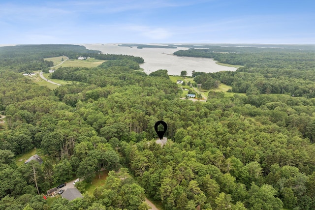 27 Libby Ln, Brunswick, ME 04011 - bird's eye view of a heavily wooded area
