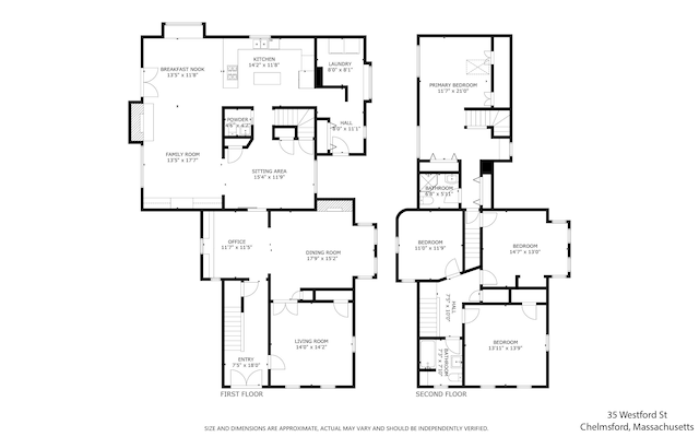 6 Grande Ave, Lewiston, ME 04240 - view of room layout