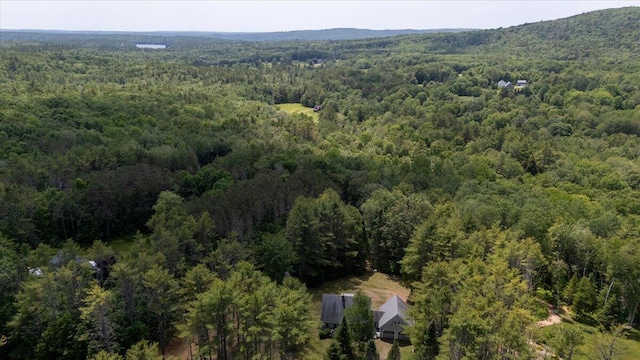 418 Buzzell Hill Rd, Hope, ME 04847 - bird's eye view of a forest