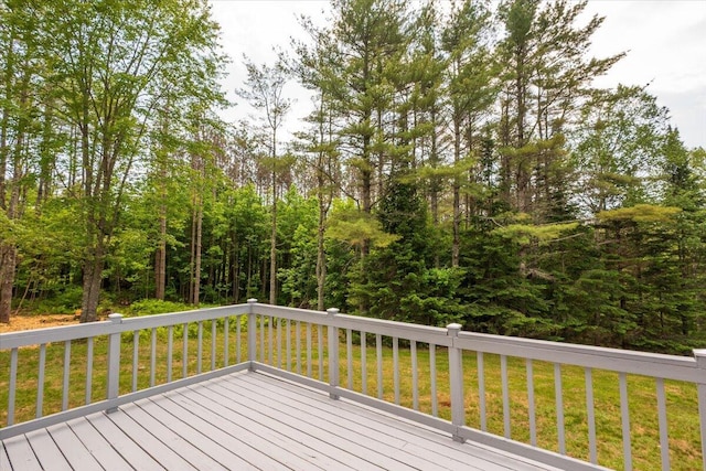 418 Buzzell Hill Rd, Hope, ME 04847 - deck with a yard