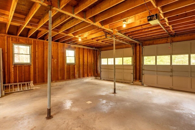 418 Buzzell Hill Rd, Hope, ME 04847 - garage featuring a garage door opener