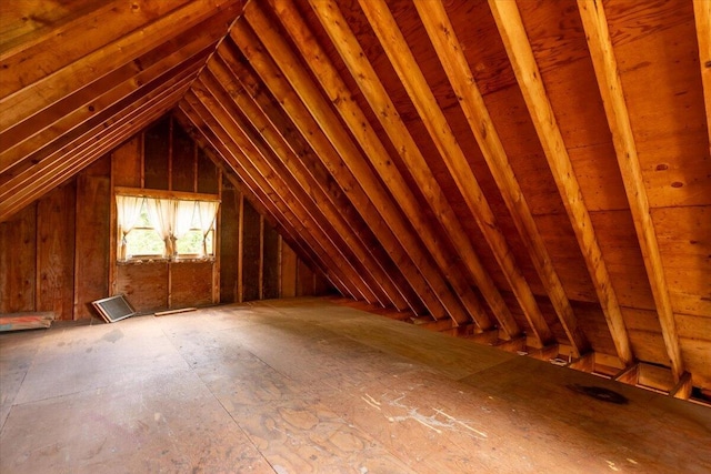 418 Buzzell Hill Rd, Hope, ME 04847 - view of attic