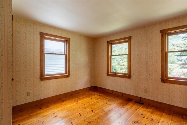 418 Buzzell Hill Rd, Hope, ME 04847 - unfurnished room with light wood-style flooring