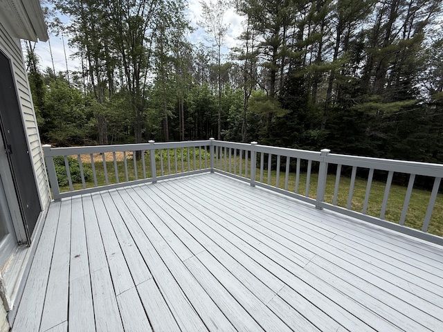418 Buzzell Hill Rd, Hope, ME 04847 - deck with a yard