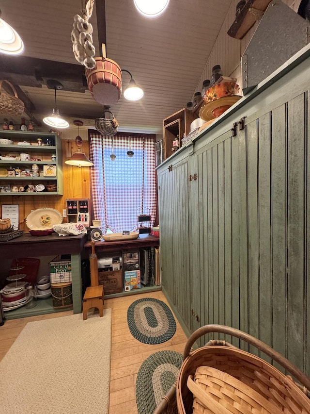 164 Lancey St, Pittsfield, ME 04967 - interior space featuring wood finished floors
