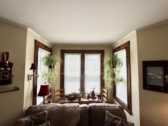 164 Lancey St, Pittsfield, ME 04967 - dining room featuring ornamental molding