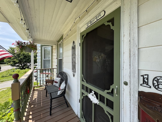 164 Lancey St, Pittsfield, ME 04967 - view of wooden porch