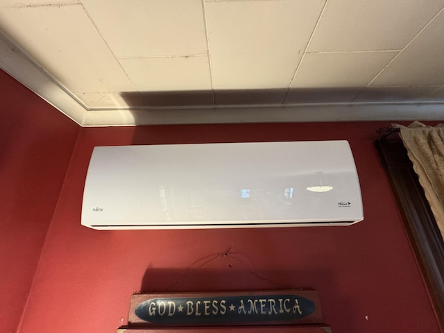 164 Lancey St, Pittsfield, ME 04967 - detailed view of a wall unit AC