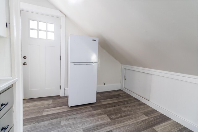 3 Dion St, Lewiston, ME 04240 - bonus room featuring vaulted ceiling and wood finished floors