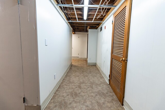 3 Dion St, Lewiston, ME 04240 - hall with baseboards