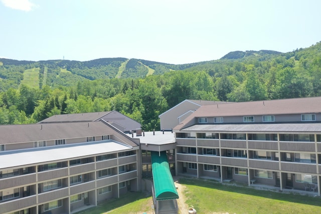 8 Fall Line Dr Unit N211, Newry, ME 04261 - view of mountain background with a heavily wooded area
