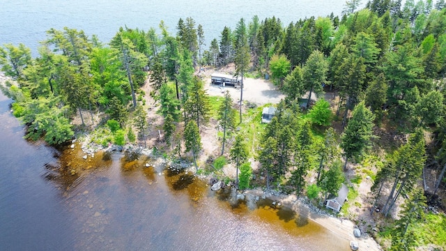 21 Jung Rd, East Machias, ME 04630 - aerial view of property and surrounding area featuring a large body of water