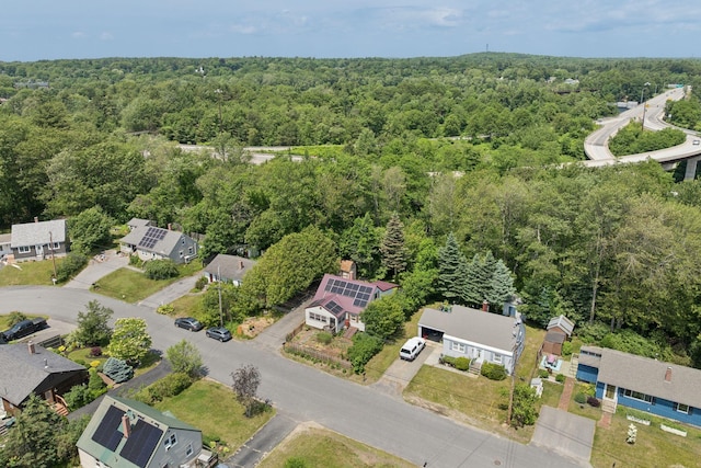 80 Merrymeeting Rd, Brunswick, ME 04011 - drone / aerial view of a forest