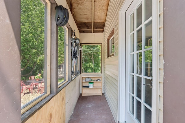 80 Merrymeeting Rd, Brunswick, ME 04011 - view of unfurnished sunroom