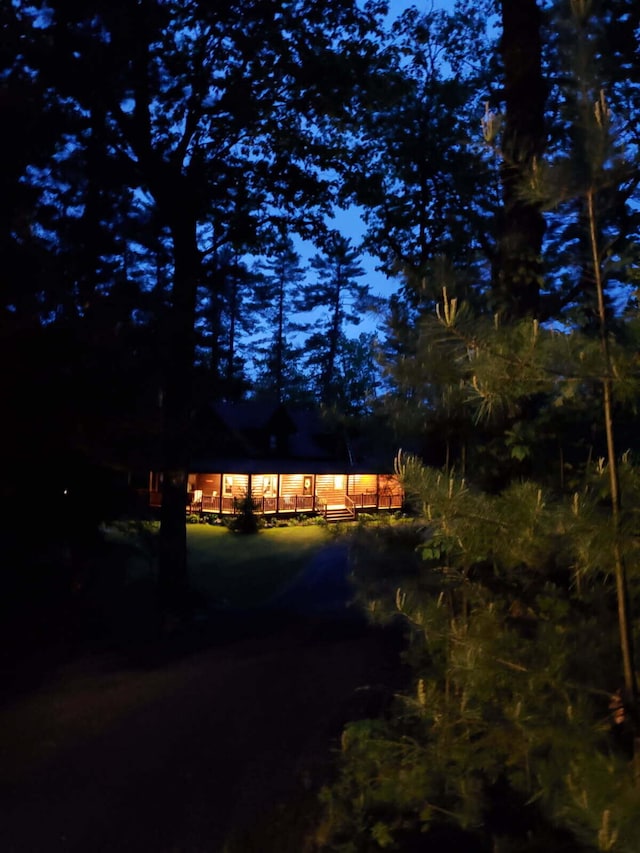 32 Lake Como Dr, Harmony, ME 04942 - view of front of home