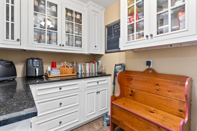32 Lake Como Dr, Harmony, ME 04942 - bar area with tile patterned flooring