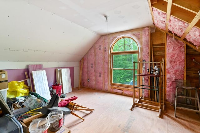 32 Lake Como Dr, Harmony, ME 04942 - bonus room with lofted ceiling