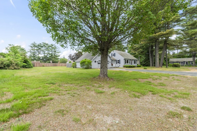 2 Wanda Ln, Gray, ME 04039 - view of yard with asphalt driveway and a garage