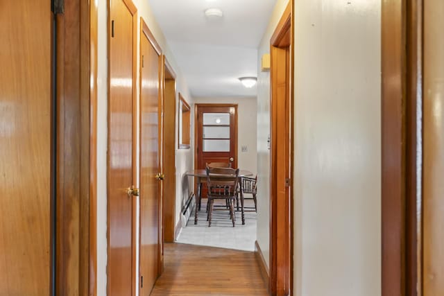 2 Wanda Ln, Gray, ME 04039 - hall with light wood-style floors and baseboards