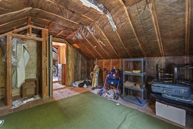 2 Wanda Ln, Gray, ME 04039 - view of unfinished attic