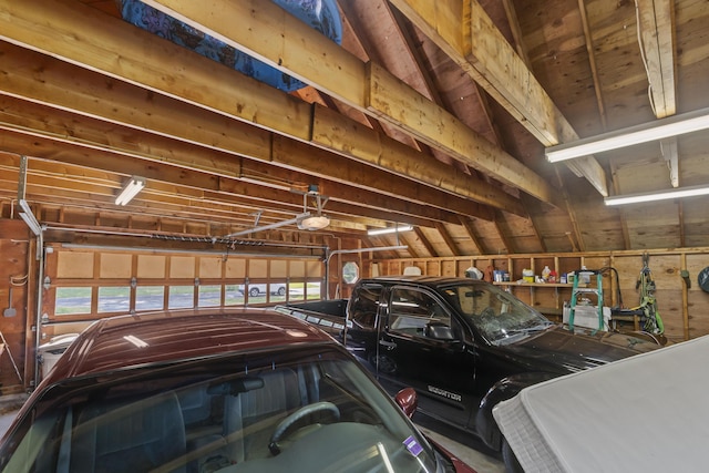 2 Wanda Ln, Gray, ME 04039 - garage featuring a garage door opener