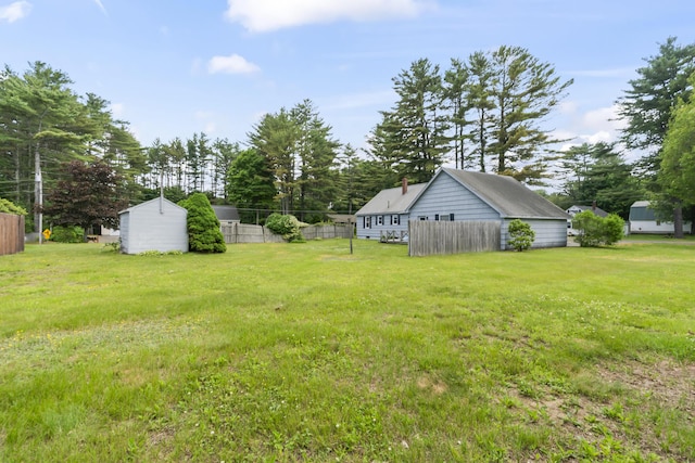 2 Wanda Ln, Gray, ME 04039 - view of yard with a storage shed