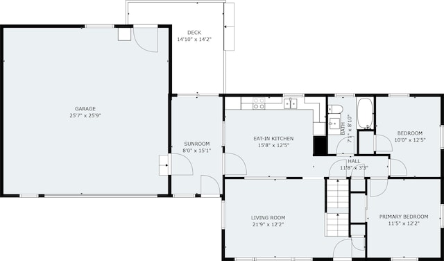 2 Wanda Ln, Gray, ME 04039 - view of room layout