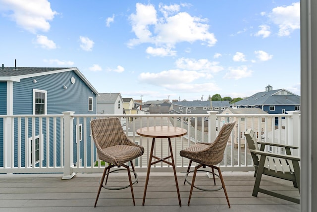 8 Studley Ln, Wells, ME 04090 - deck featuring a residential view