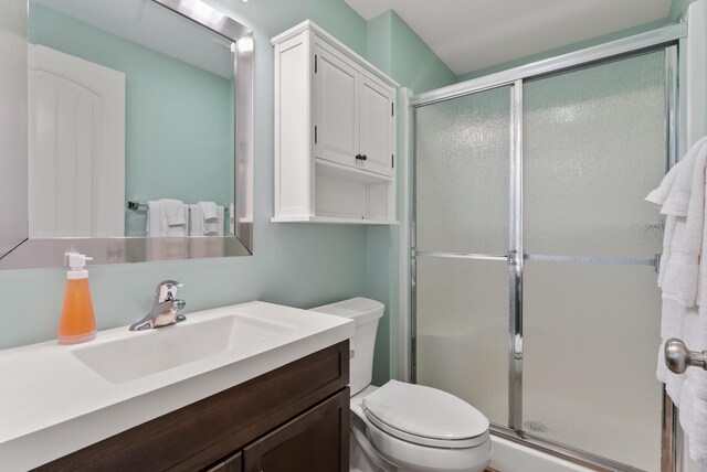 8 Studley Ln, Wells, ME 04090 - bathroom with vanity and a stall shower