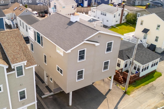 8 Studley Ln, Wells, ME 04090 - aerial perspective of suburban area