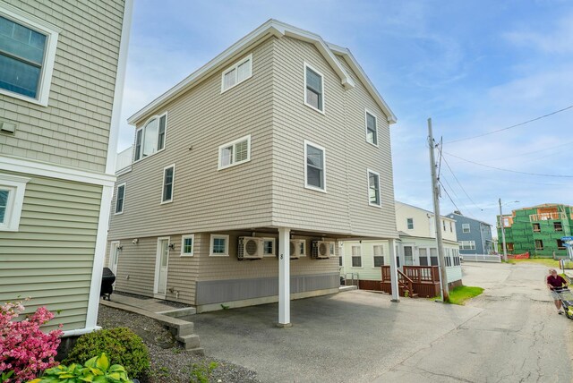 8 Studley Ln, Wells, ME 04090 - view of building exterior featuring a carport