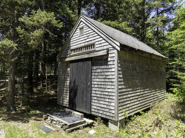 30 Wilkinson Ln, Machiasport, ME 04655 - view of shed