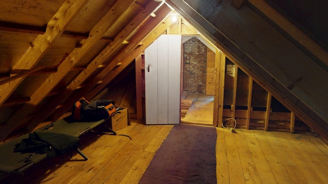 30 Wilkinson Ln, Machiasport, ME 04655 - view of unfinished attic