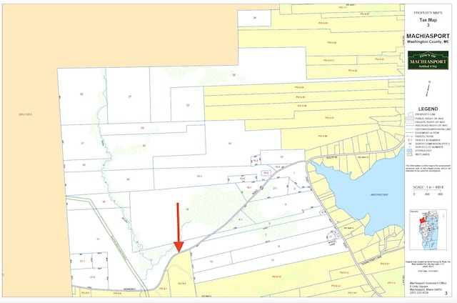 30 Wilkinson Ln, Machiasport, ME 04655 - map / location of property area