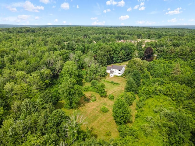 470 Main St, Waterville, ME 04901 - bird's eye view of a heavily wooded area