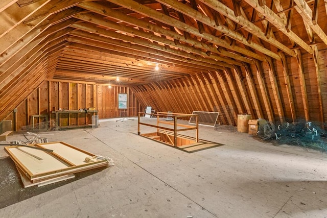 470 Main St, Waterville, ME 04901 - view of attic