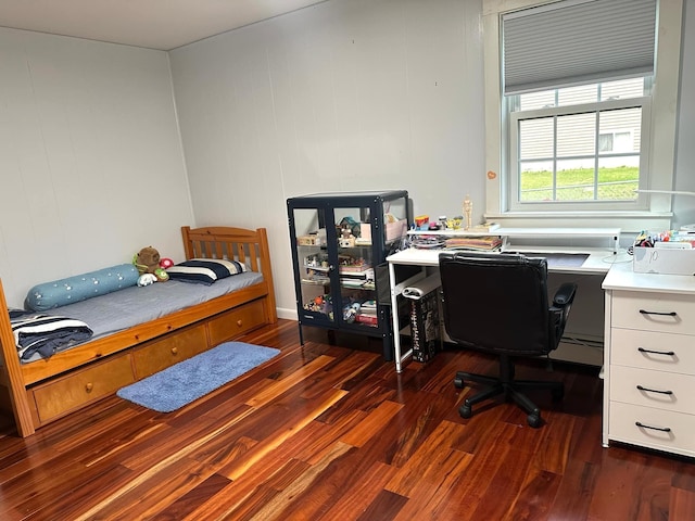 7 Lorraine Ave, Lewiston, ME 04240 - office area with wood finished floors and a baseboard radiator