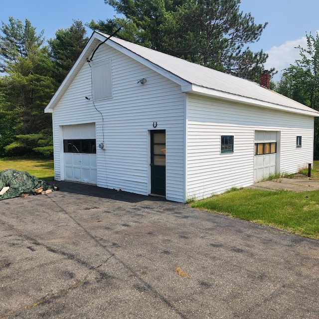 485 Main Rd, Passadumkeag, ME 04475 - view of detached garage