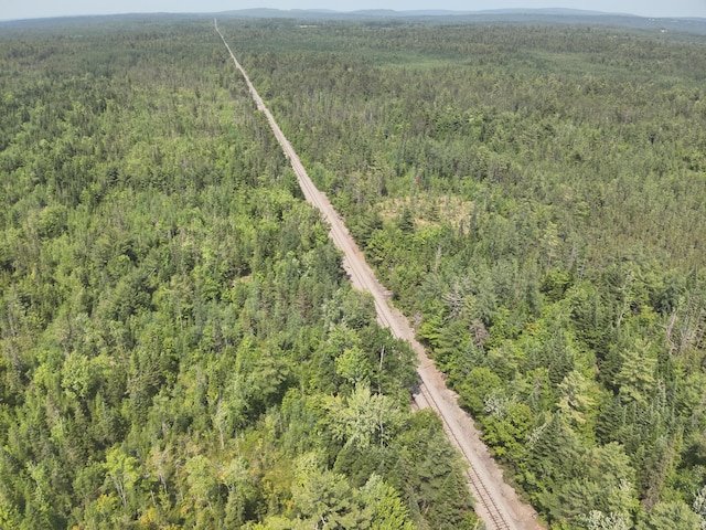 485 Main Rd, Passadumkeag, ME 04475 - aerial view of property's location with a forest