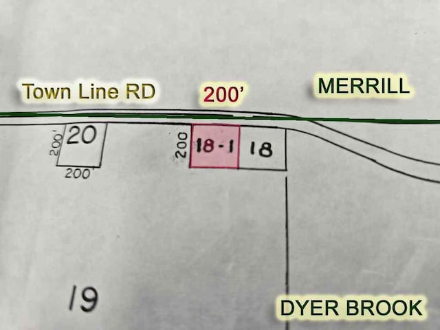 LOT18.1 Town Line Rd, Dyer Brook, ME 04747 - photo 1