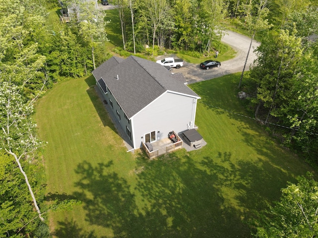 34 May Way, Sidney, ME 04330 - view from above of property