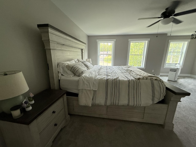 34 May Way, Sidney, ME 04330 - bedroom with carpet flooring and ceiling fan